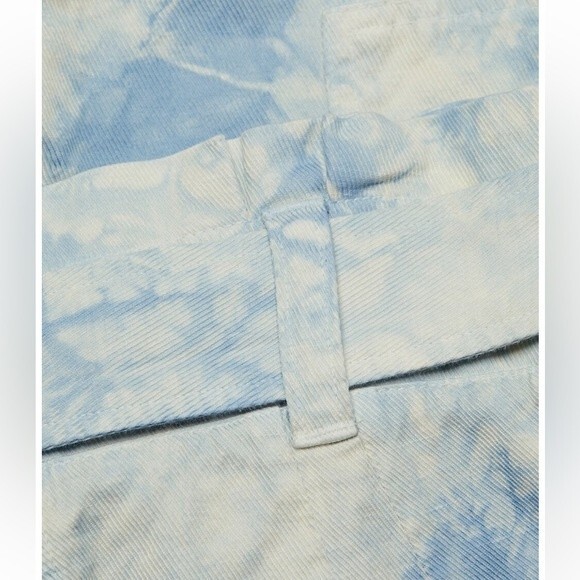 NWOT A.L.C. | Davidson Bleached Blue Marble Shorts 4 - Picture 5 of 9